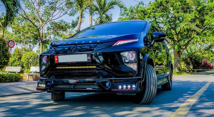 Modifikasi Mitsubishi Xpander bertampang agresif dari Vietnam
