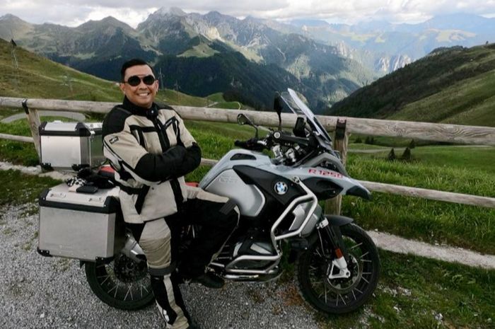 Dhani Yahya, selaku Chief Operating Officer DAS Indonesia Motor yang hobi turing