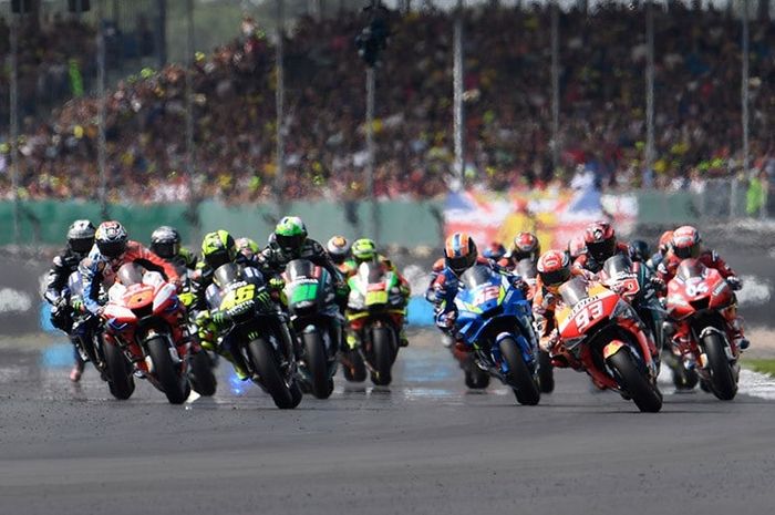 Ilustrasi pembalap MotoGP