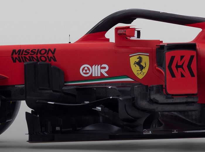 Bargeboards mobil Ferrari SF1000
