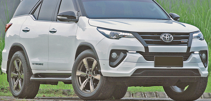 Toyota Fortuner VRZ berkonsep TDM