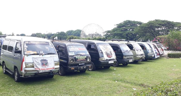 Suzuki Carry di Jambore Suzuki Club 2025