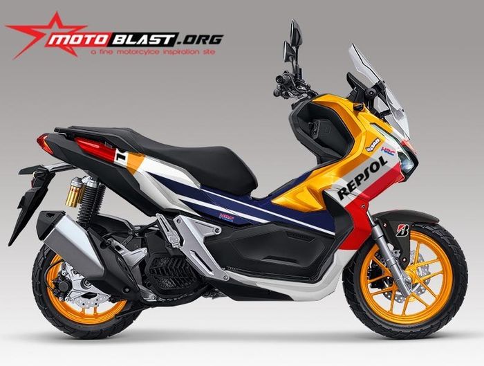 Decal Repsol untuk Honda ADV 150