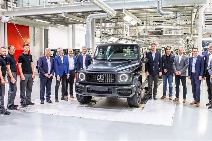 Mercedes-Benz G-Class baru, siap diproduksi