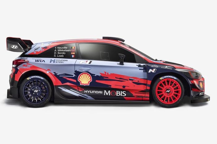 Hyundai i20 Coupe WRC yang jadi andalan pereli tim Hyundai di WRC 2019