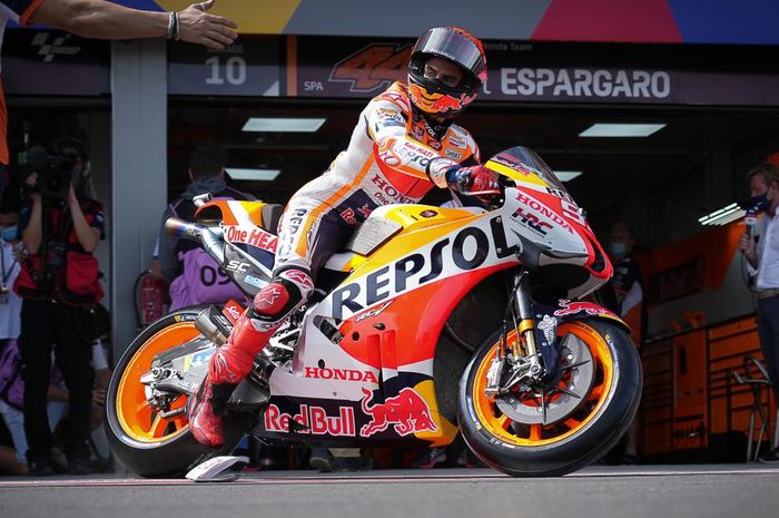 Marc Marquez mengunggah foto sedang menjalani pemulihan setelah dipastikan absen di MotoGP Argentina 2022