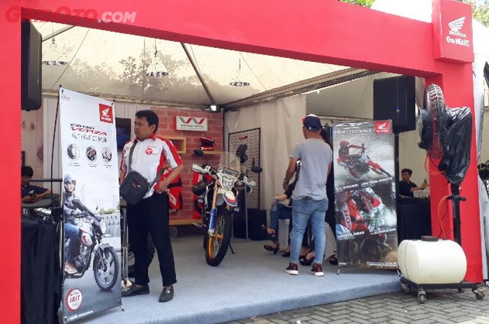 Stand Honda di Jakarta Motogarage 2018