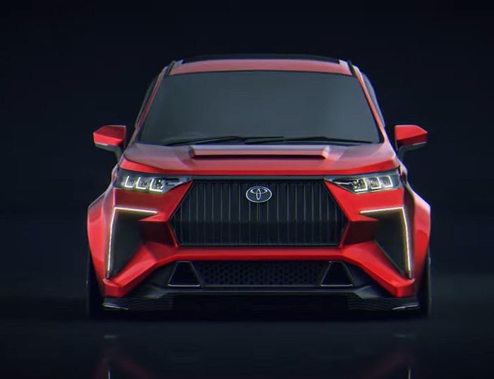 Digital modifikasi All New Toyota Veloz punya tampang lebih sangar