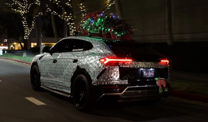 Lamborghini Urus nyentrik jadi hadiah kado Natal