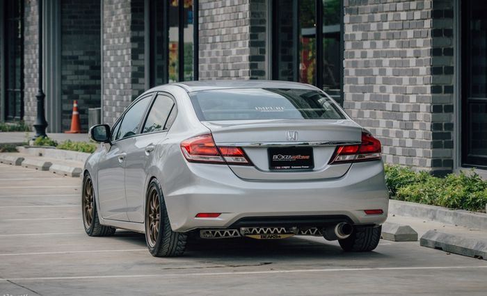 Bumper depan dan belakang Honda Civic FB memasok model Civic Si USDM