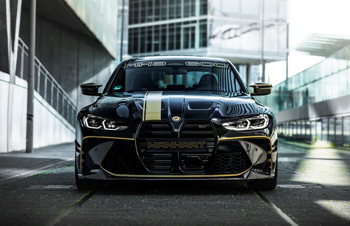 Modifikasi BMW M3 Competition hasil garapan Manhart, Jerman