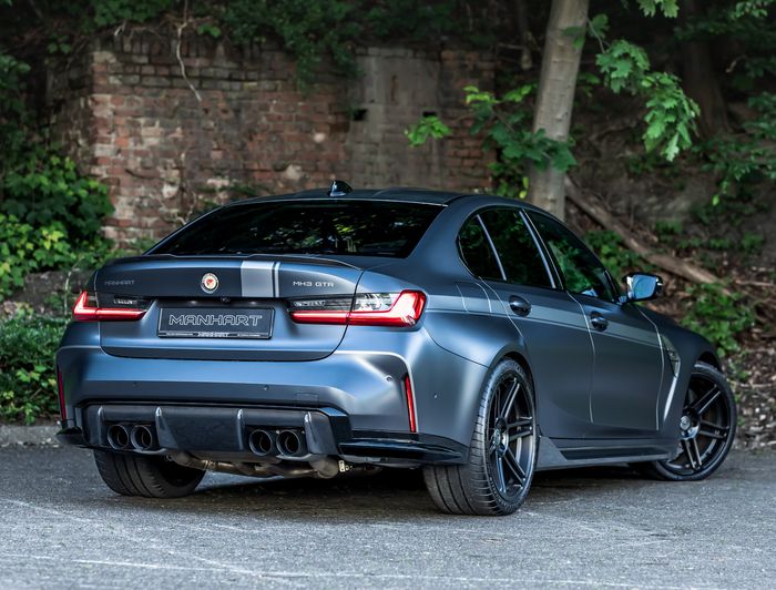 Modifikasi BMW M3 berlabel MH3 GTR punya potensi tenaga sebesar 641 dk