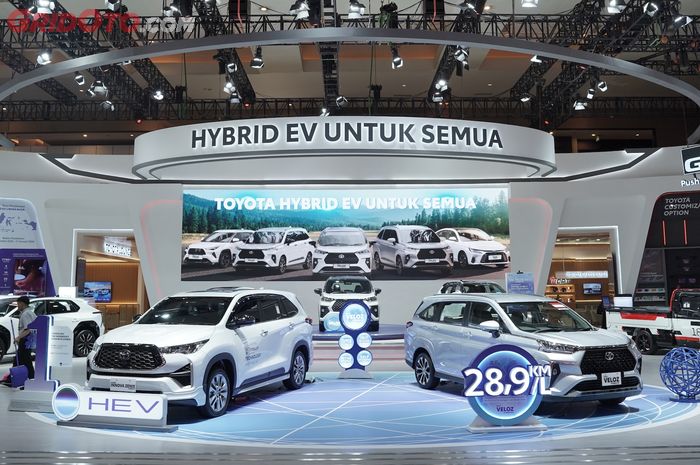 Innova Zenix Hybrid dan Veloz Hybrid paling banyak dipesan di IIMS 2026