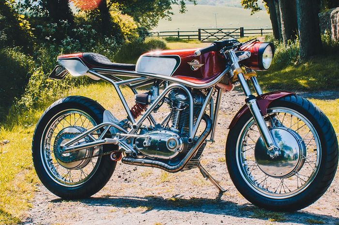 Ducati 350 &ldquo;Alonze 350 Special&rdquo; caf&eacute; racer besutan Alonze Custom