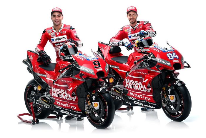 Penampilan tim Mission Winnow Ducati untuk MotoGP 2019