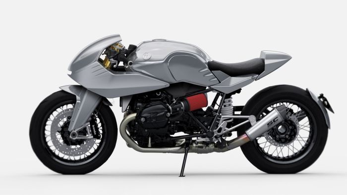 BMW R NineT dengan body kit buatan DAB Design