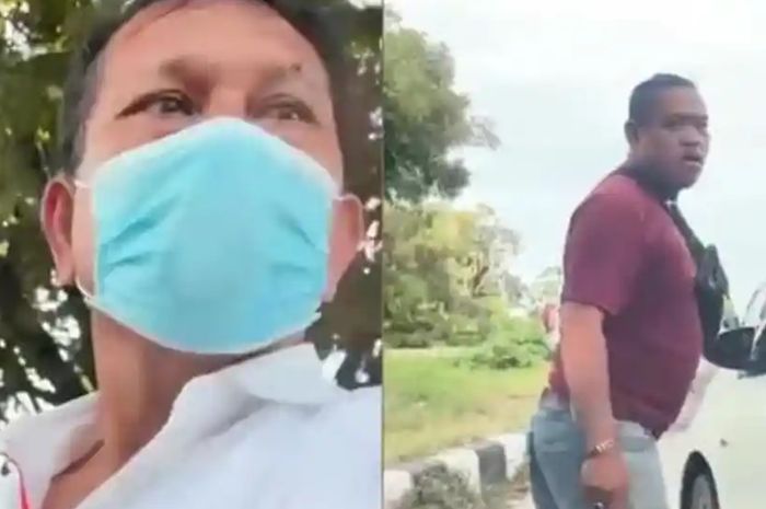 Viral aksi debt collector cegat mobil dadakan di jalan. Sekeluarga panik