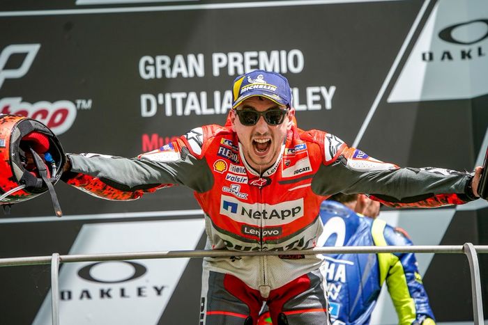 Jorge Lorenzo di MotoGP Italia 2018