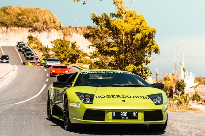 Lamborghini Club Indonesia mengadakan toruing ke Bali (15-18/2/2019)