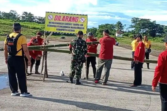 Sirkuit drag race Kelud ditutup Portal oleh pemerintah Kabupaten Kediri, ini alasannya