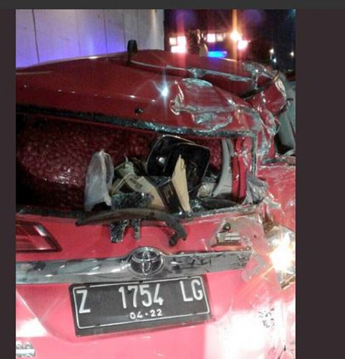 Korban tabrakan beruntun di Tol Bambu Apus, Jakarta