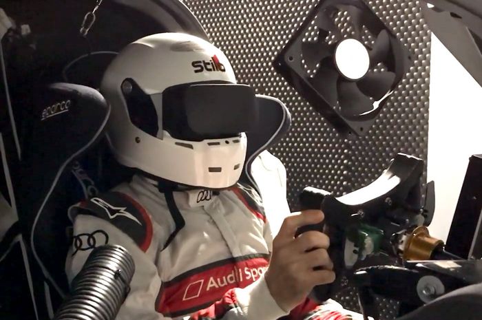 helm Stilo ST5VR bikin main game Sim Racing berasa makin nyata, tapi bisa dipakai buat balapan beneran enggak ya?