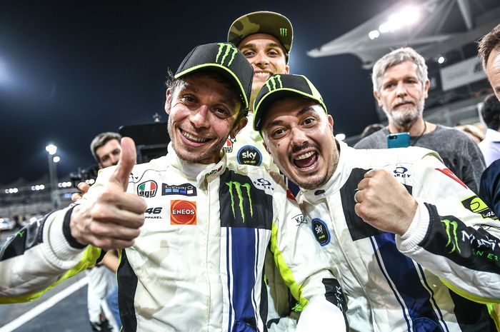 Valentino Rossi juga mengomentari performa Luca Marini dan Alessio 'Uccio' Salucci di balapn Gulf 12 Hours