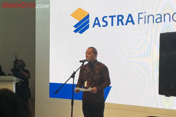 Suparno Djasmin, saat peresmian program Astra Finance di GIIAS 2018