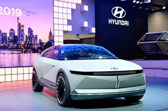Ilustrasi kendaraan otonom dari Hyundai