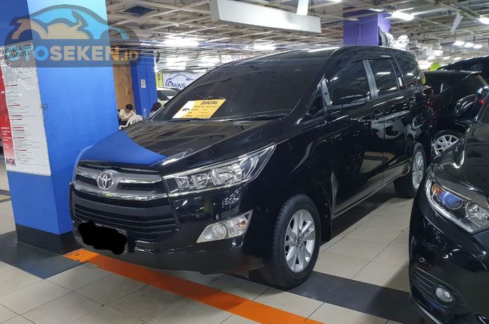 Spesifikasi dan kisaran harga Toyota Kijang Innova tahun 2020 seken.