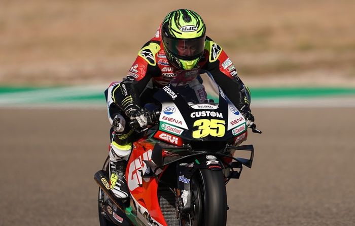 Cal Crutchlow akan tampil semaksimal mungkin di MotoGP Aragon 2020.