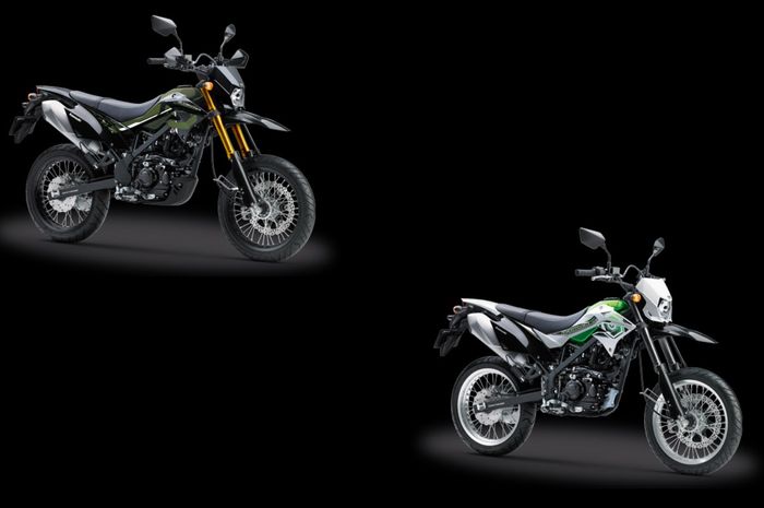 Kawasaki D-Tracker tipe SE dan Standar