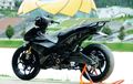Gambot Total, Yamaha MX-King Culik Swingarm R15, Makin Gendut Pakai Pelek R1
