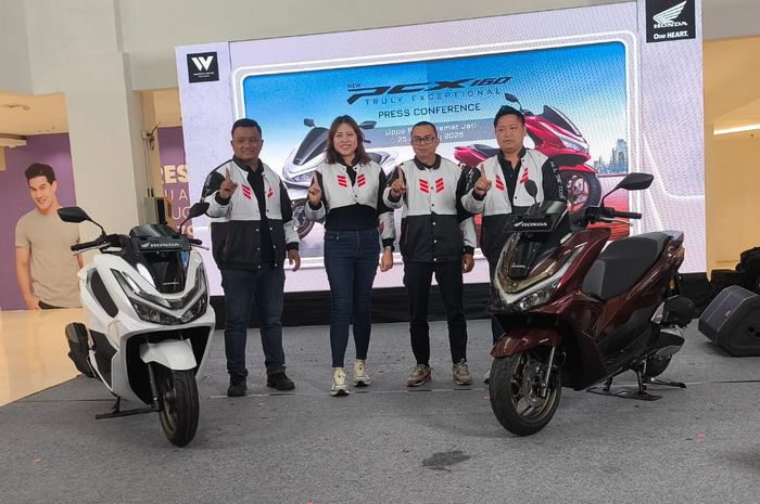 PT Wahana Makmur Sejati (WMS) luncurkan resmi New Honda PCX 160 di Jakarta Timur, hari ini (25/1/2025