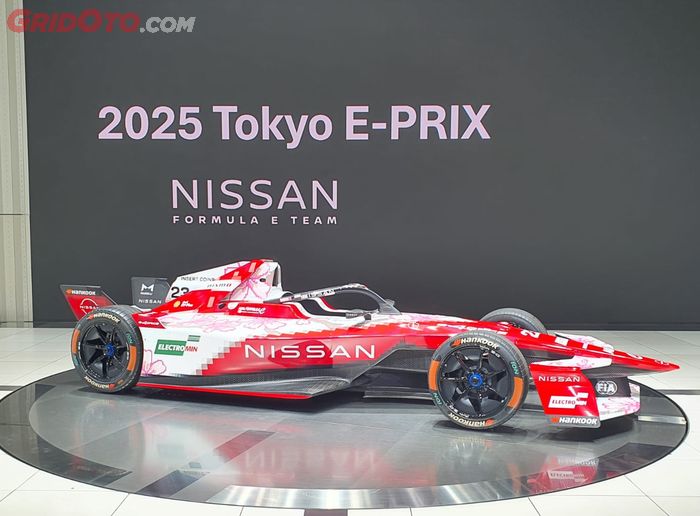 Mobil Formula E terbaru Nissan 