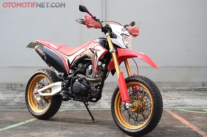 Ganti Swing Arm All New Honda CRF150L Lebih keren Lebih Ringan