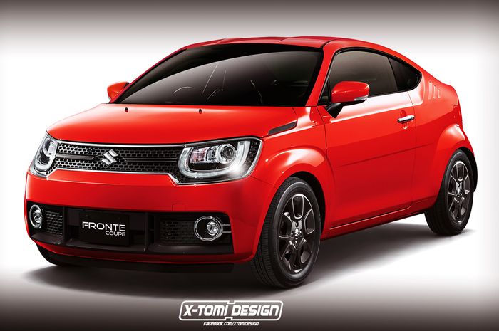 Ubahan Suzuki Ignis menjadi model coupe