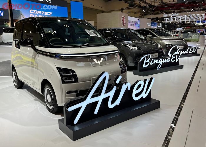 Line-up mobil listrik Wuling, Air ev, Binguo EV, dan Cloud EV