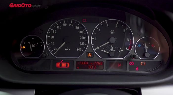 Speedometer pasang dari BMW 325i