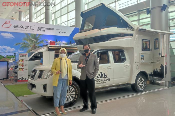 Maha Motorhome hasil kolaborasi Baze dengan Laksana Karoseri