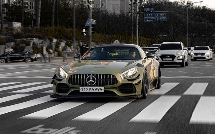 Modifikasi Mercedes-AMG GT R hasil kolaborasi bengkel Korea Selatan