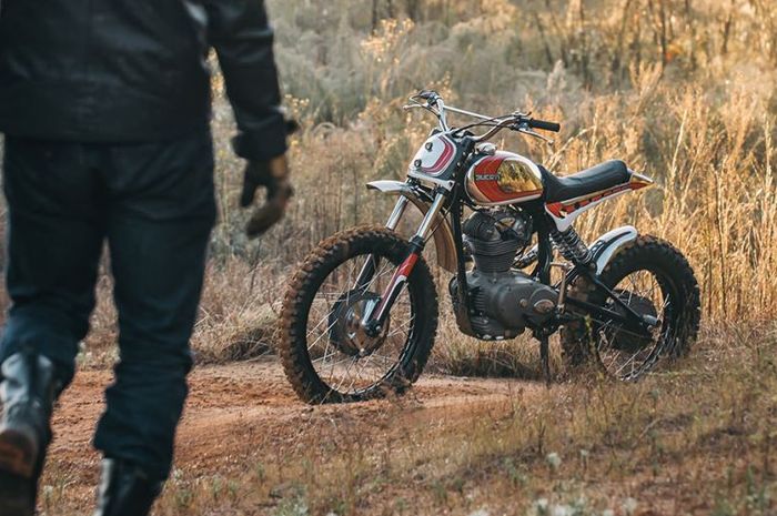 Ducati 250 Scrambler Custom dari Fuller Moto, dilansir oleh www.bikeexif.com