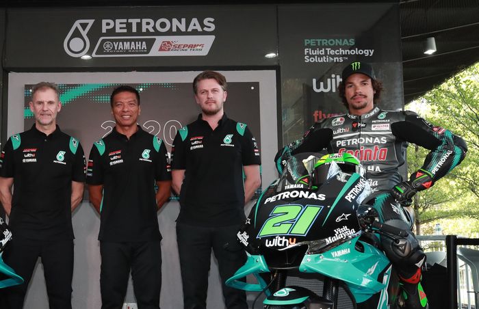 Franco Morbidelli berharap bisa tetap bersama tim Petronas Yamaha di MotoGP 2021
