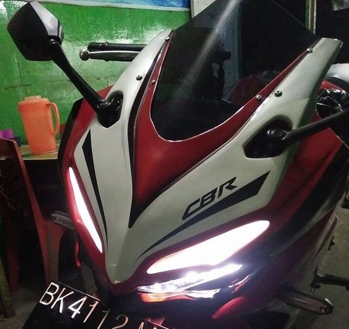 Mata jahat CBR150R mirip kayak CBR250RR