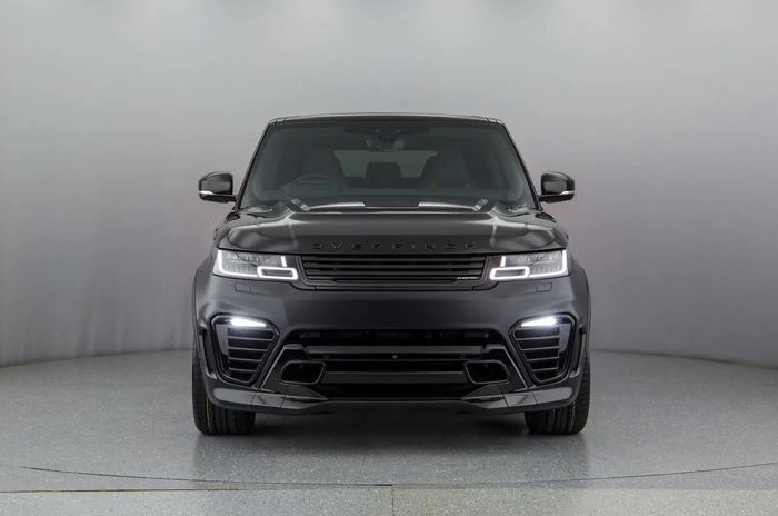 Tampilan depan modifikasi Range Rover Sport hasil garapan Overfinch
