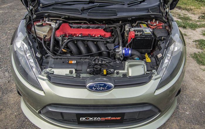 Modifikasi Ford Fiesta pakai mesin Toyota Celica bertenaga 188 dk