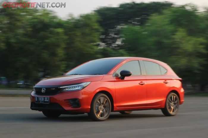 Honda City Hatchback RS CVT saat diuji Tim OTOMOTIF