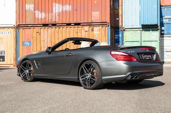 Mercedes-AMG SL63 dengan upgrade performa G-Power
