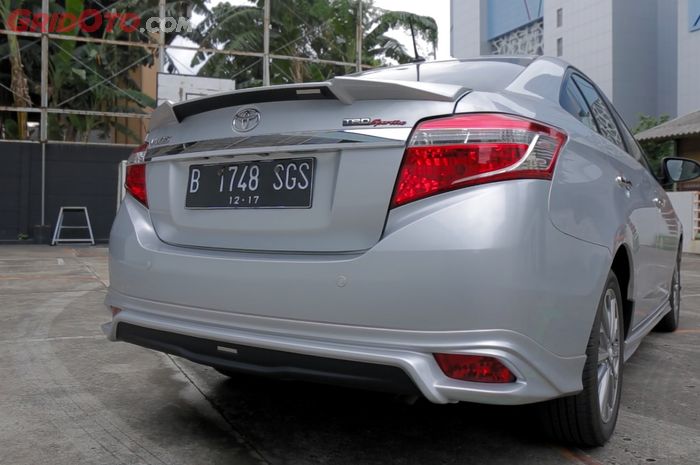 Tampak Belakang Toyota Vios TRD CVT