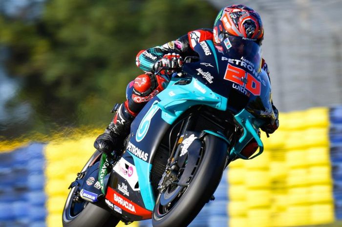 Fabio Quartararo raih pole position di MotoGP Prancis 2020